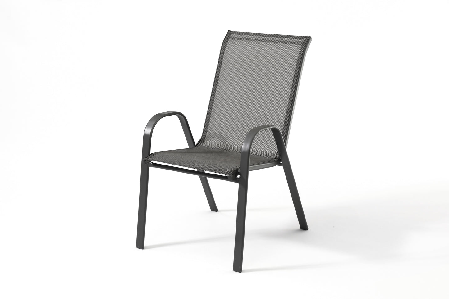 Stacking patio armchairs