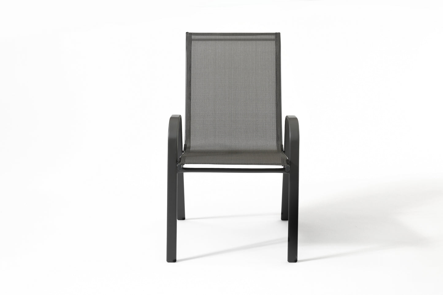 Stacking patio armchairs