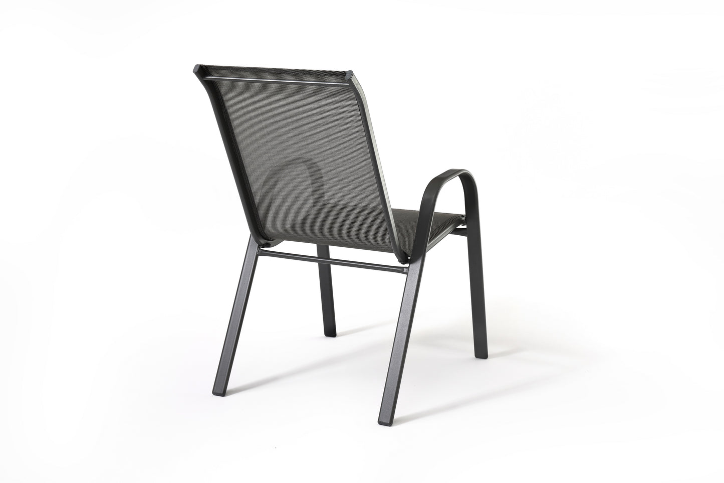 Stacking patio armchairs