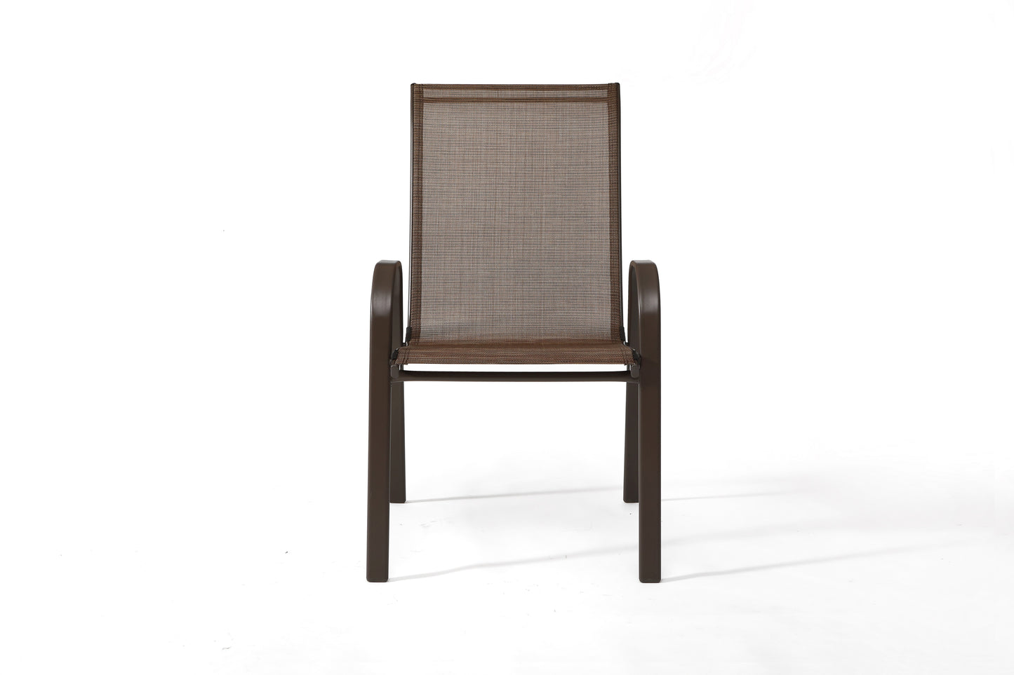 Stacking patio armchairs