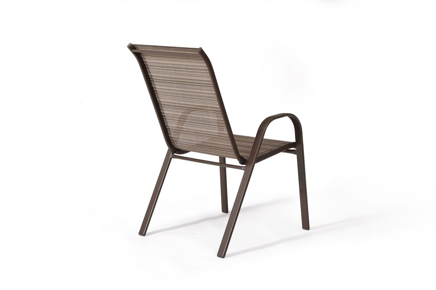 Stacking patio armchairs