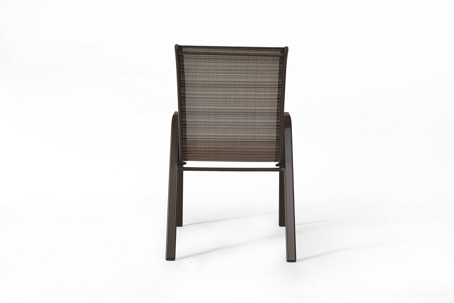 Stacking patio armchairs