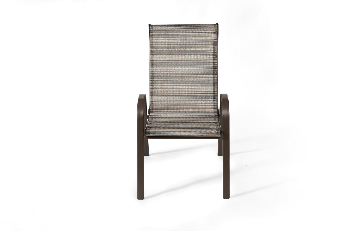 Stacking patio armchairs