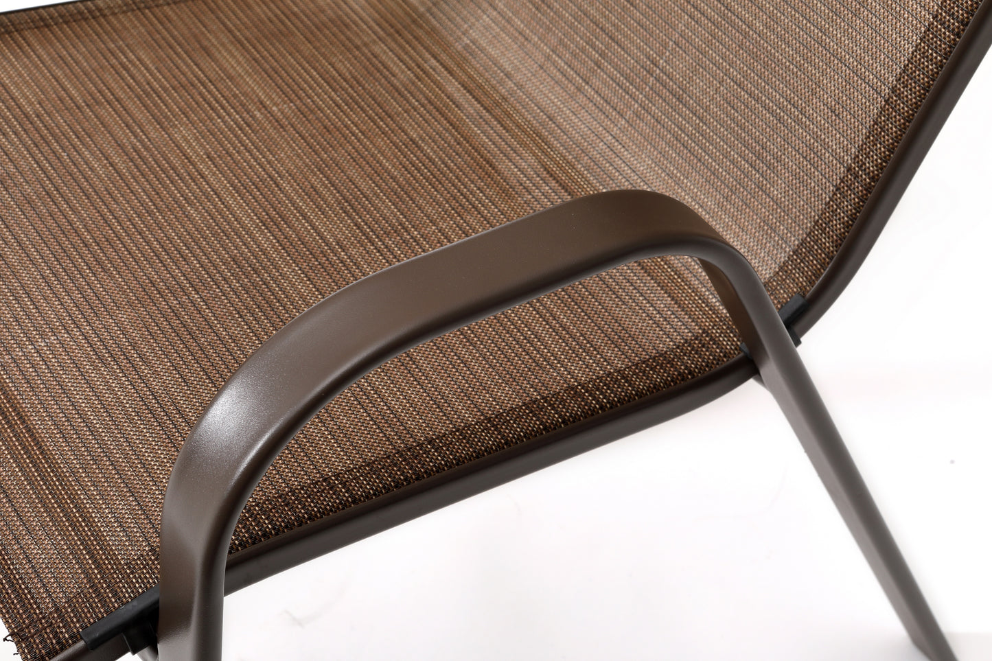 Stacking patio armchairs