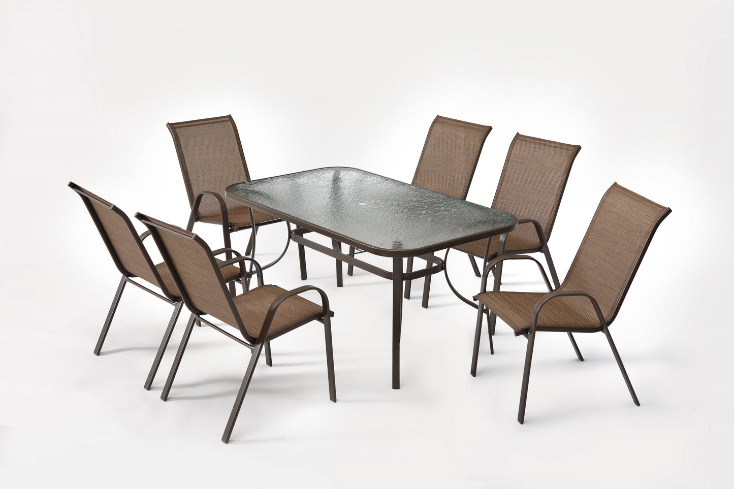 7 Pieces patio dining set