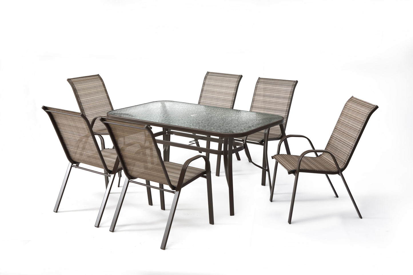 7 Pieces patio dining set