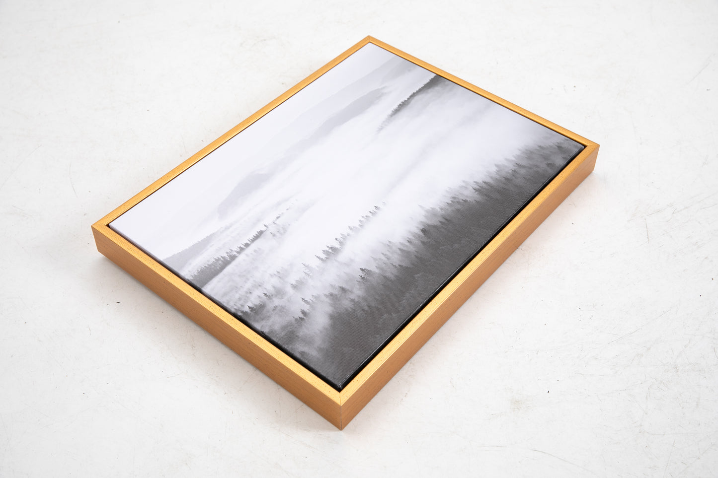 Clouds Organic Shapes Canvas Wall Art