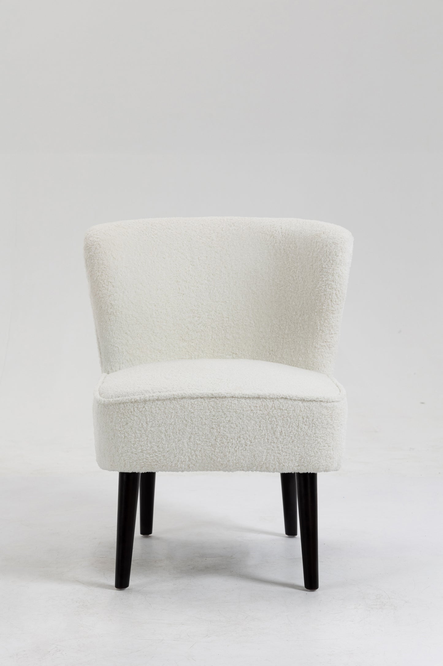 Curved Back Accent Chair