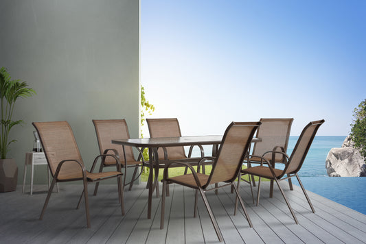 7 Pieces patio dining set