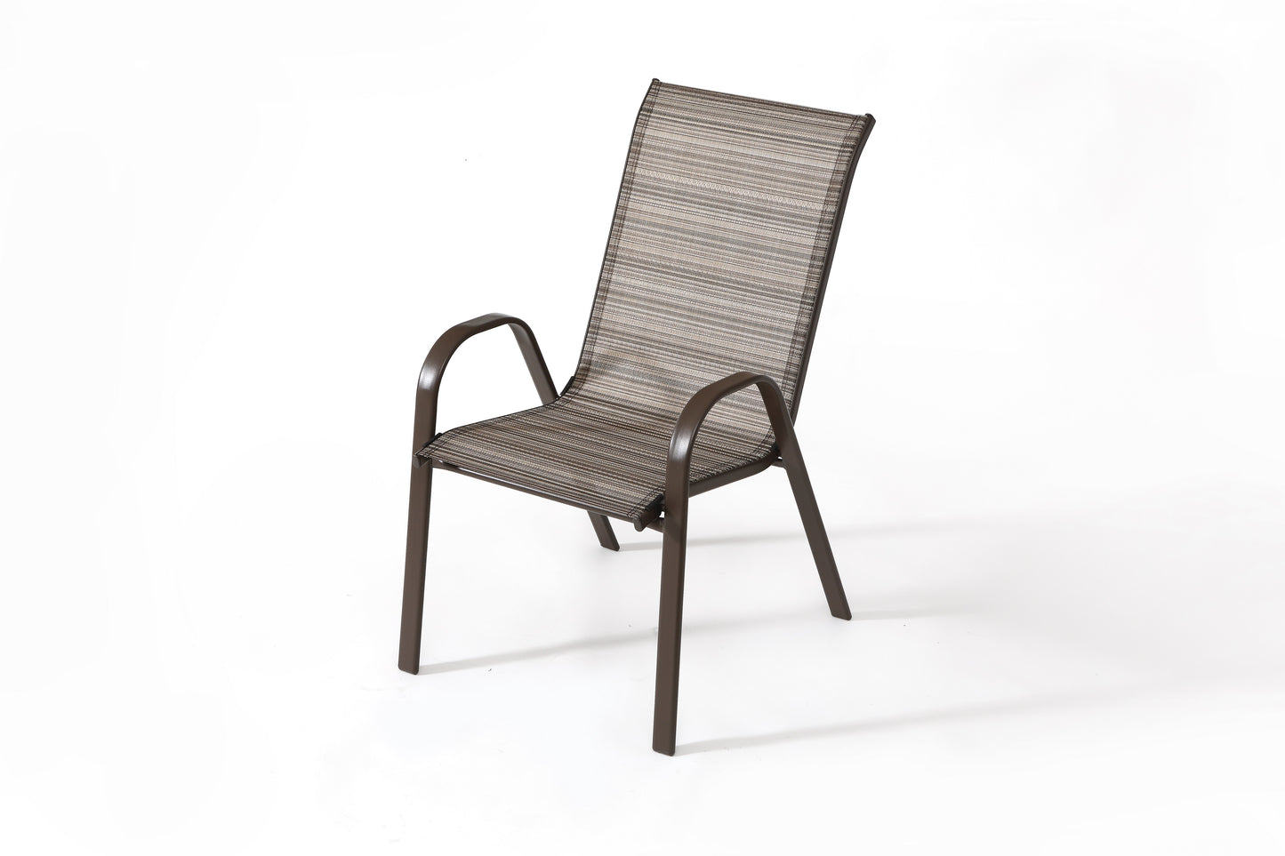 Stacking patio armchairs
