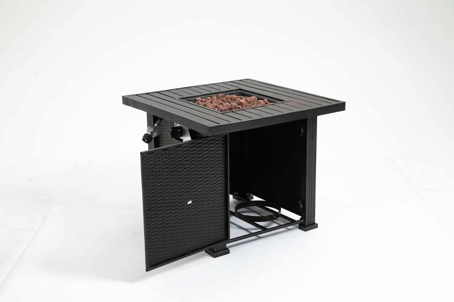 Propane Fire Pit Table w/ Table Cover