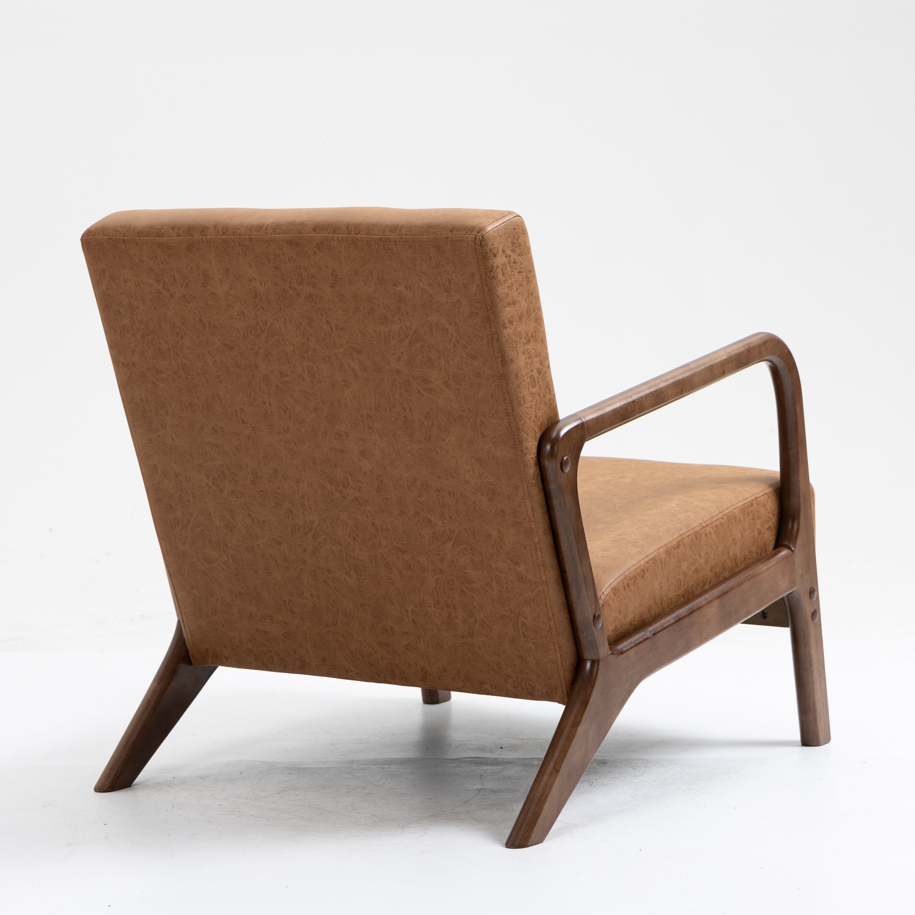 Solid wood lounge discount chair